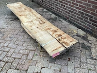 Beuk - kd ovengedroogd 3000x530x220 mm - schaaldeel (5x) - afbeelding 1 van  6