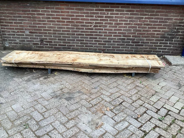 Beuk - kd ovengedroogd 3000x530x220 mm - schaaldeel (5x) - afbeelding 2 van  6