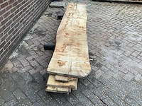 Beuk - kd ovengedroogd 3000x530x220 mm - schaaldeel (5x) - afbeelding 4 van  6