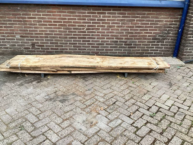 Beuk - kd ovengedroogd 3000x570x220 mm - schaaldeel (5x) - afbeelding 2 van  6