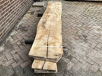 Beuk - kd ovengedroogd 3000x570x220 mm - schaaldeel (5x) - afbeelding 4 van  6