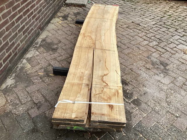 Beuk - kd ovengedroogd 3020 x 590 x 170 mm - schaaldeel (4x) - afbeelding 4 van  6
