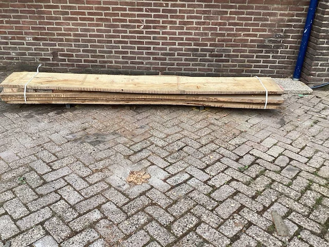Beuk - kd ovengedroogd 3040 x 600x220 mm - schaaldeel (5x) - afbeelding 2 van  6