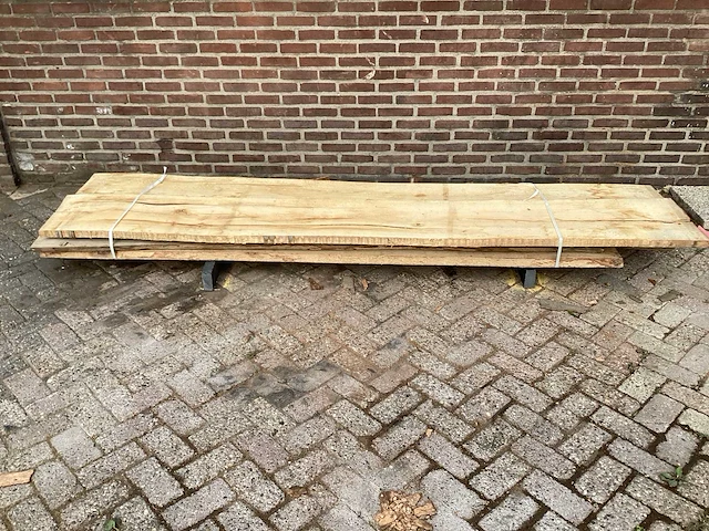 Beuk - kd ovengedroogd 3060 x730 x200 mm - schaaldeel (7x) - afbeelding 2 van  6