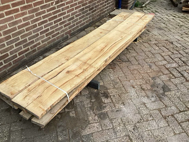 Beuk - kd ovengedroogd 3060 x730 x200 mm - schaaldeel (7x) - afbeelding 3 van  6