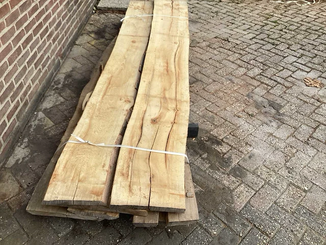 Beuk - kd ovengedroogd 3060 x730 x200 mm - schaaldeel (7x) - afbeelding 4 van  6