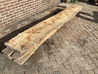 Beuk - kd ovengedroogd 3080x 530 x200 mm - schaaldeel (5x) - afbeelding 3 van  6