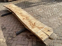 Beuk - kd ovengedroogd 3080x 530 x200 mm - schaaldeel (5x) - afbeelding 5 van  6