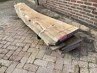 Beuk - kd ovengedroogd 3130 x 560x260 mm - schaaldeel (6x) - afbeelding 1 van  6