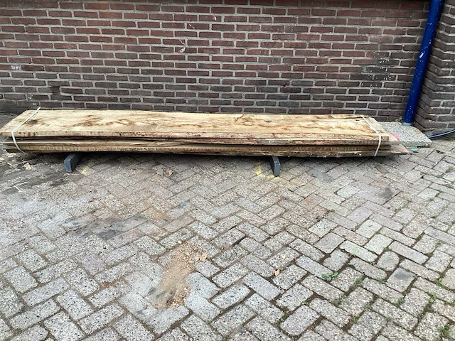 Beuk - kd ovengedroogd 3180 x 530 x 220 mm - schaaldeel (5x) - afbeelding 2 van  6