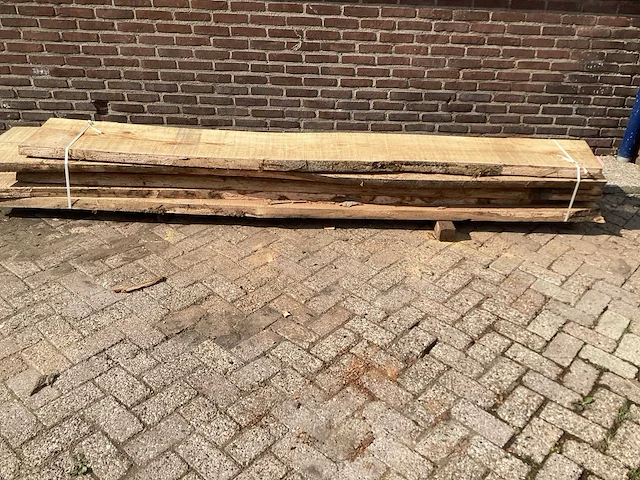 Beuk - kd ovengedroogd 3300x400x 400 mm - schaaldeel (6x) - afbeelding 2 van  5