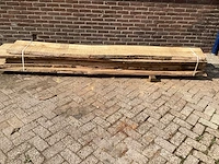 Beuk - kd ovengedroogd 3300x400x 400 mm - schaaldeel (6x) - afbeelding 2 van  5