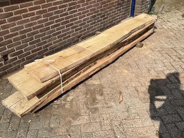 Beuk - kd ovengedroogd 3300x400x 400 mm - schaaldeel (6x) - afbeelding 3 van  5