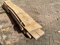Beuk - kd ovengedroogd 3300x400x 400 mm - schaaldeel (6x) - afbeelding 5 van  5
