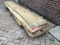 Beuk - kd ovengedroogd 3400x650 x 350 mm - schaaldeel (6x) - afbeelding 1 van  6