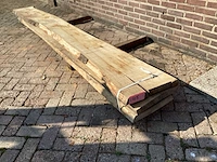 Beuk - kd ovengedroogd 3440x400x220 mm - schaaldeel (3x) - afbeelding 1 van  6