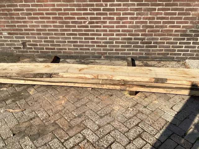 Beuk - kd ovengedroogd 3440x400x220 mm - schaaldeel (3x) - afbeelding 2 van  6