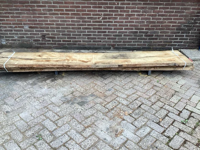 Beuk - kd ovengedroogd 3450x560x180 mm - schaaldeel (3x) - afbeelding 2 van  6