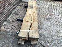 Beuk - kd ovengedroogd 3450x560x180 mm - schaaldeel (3x) - afbeelding 4 van  6