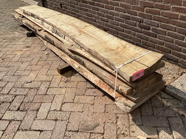 Beuk - kd ovengedroogd 3540x460x330 mm - schaaldeel (6x) - afbeelding 1 van  6