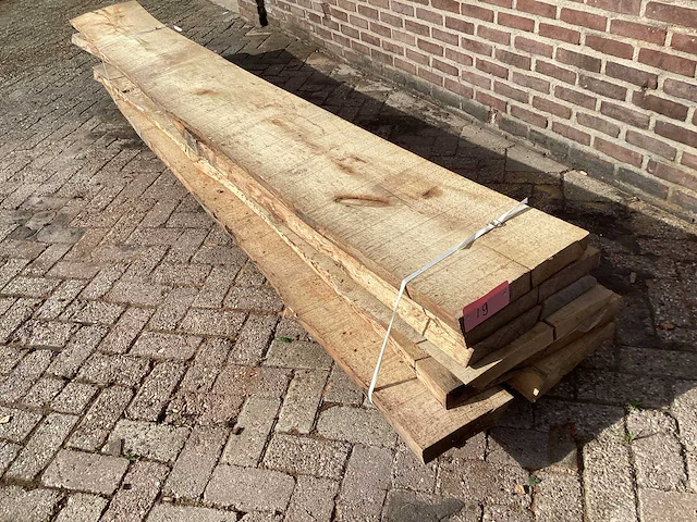 Beuk - kd ovengedroogd 3600x 630x350 mm - schaaldeel (6x) - afbeelding 1 van  7