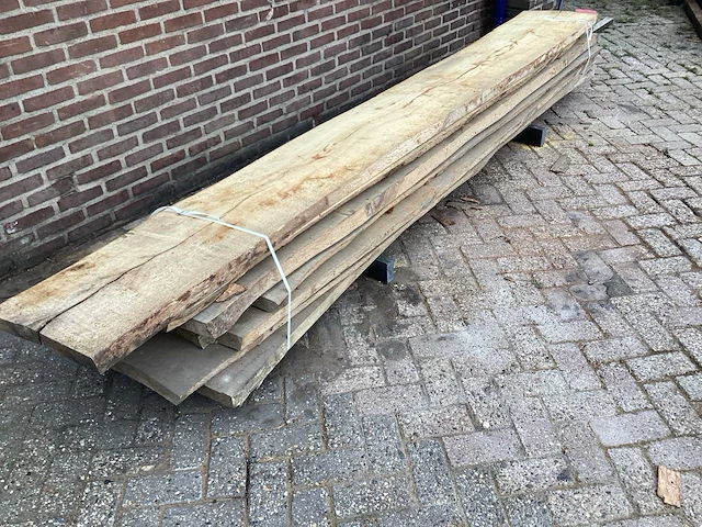 Beuk - kd ovengedroogd 3650x500x400 mm - schaaldeel (7x) - afbeelding 3 van  6