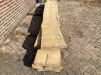 Beuk - kd ovengedroogd 3700x500x300 mm - schaaldeel (5x) - afbeelding 4 van  6