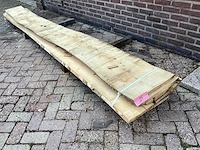 Beuk - kd ovengedroogd 4040x600x200 mm - schaaldeel (6x) - afbeelding 1 van  6