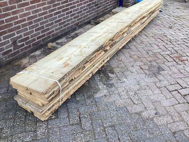 Beuk - kd ovengedroogd 4080 x500x380 mm - schaaldeel (12x) - afbeelding 3 van  6