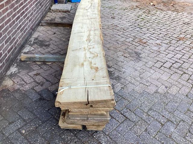 Beuk - kd ovengedroogd 4080 x500x380 mm - schaaldeel (12x) - afbeelding 4 van  6