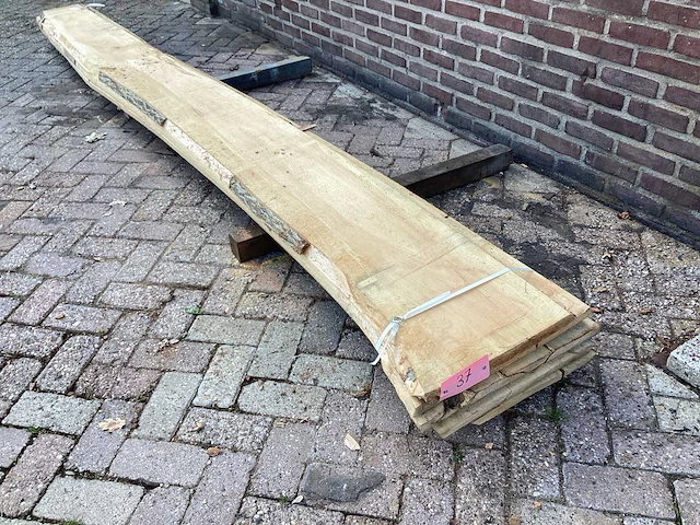 Beuk - kd ovengedroogd 4080x 510x190 mm - schaaldeel (5x) - afbeelding 1 van  6