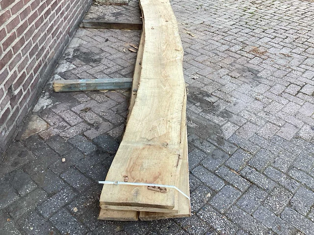 Beuk - kd ovengedroogd 4100 x 450 x 120 mm - schaaldeel (4x) - afbeelding 4 van  6