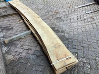 Beuk - kd ovengedroogd 4100 x 450 x 120 mm - schaaldeel (4x) - afbeelding 5 van  6