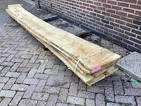 Beuk - kd ovengedroogd 4100 x 500x 300 mm - schaaldeel (8x) - afbeelding 1 van  6