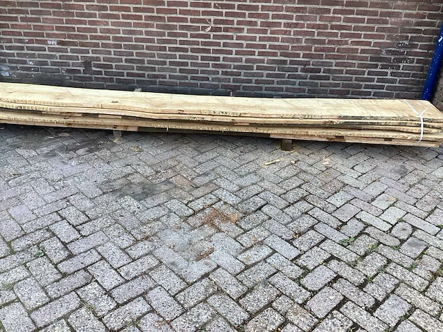 Beuk - kd ovengedroogd 4100 x 500x 300 mm - schaaldeel (8x) - afbeelding 2 van  6