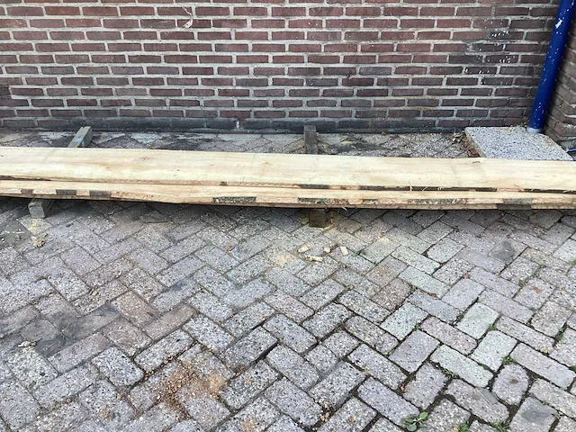 Beuk - kd ovengedroogd 4100x 350x120 mm - schaaldeel (4x) - afbeelding 2 van  6