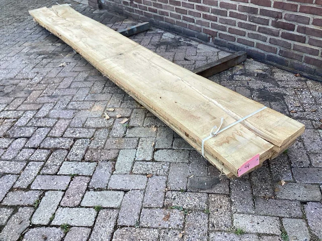 Beuk - kd ovengedroogd 4100x 450x 200 mm - schaaldeel (5x) - afbeelding 1 van  6