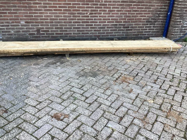 Beuk - kd ovengedroogd 4100x 450x 200 mm - schaaldeel (5x) - afbeelding 2 van  6