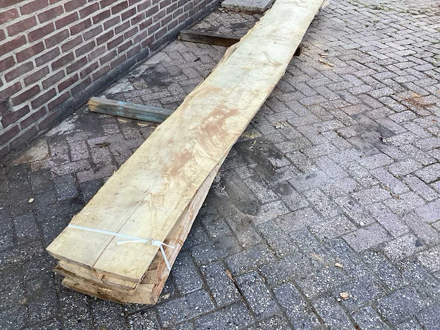 Beuk - kd ovengedroogd 4100x 550x 300 mm - schaaldeel (6x) - afbeelding 3 van  6