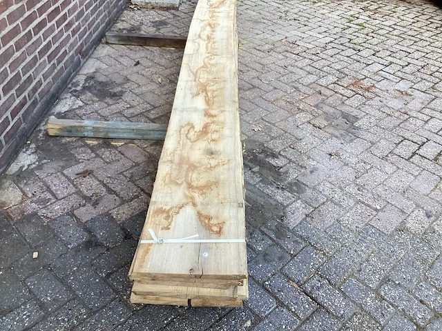 Beuk - kd ovengedroogd 4130x 380x210 mm - schaaldeel (7x) - afbeelding 4 van  6