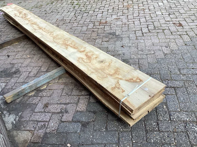 Beuk - kd ovengedroogd 4130x 380x210 mm - schaaldeel (7x) - afbeelding 5 van  6