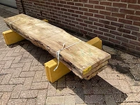 Beuken - 2020 gezaagd 170 x 470 x 2420 mm - schaaldeel (3x) - afbeelding 1 van  6