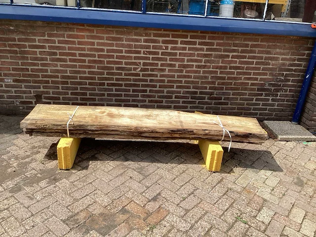 Beuken - 2020 gezaagd 170 x 470 x 2420 mm - schaaldeel (3x) - afbeelding 2 van  6
