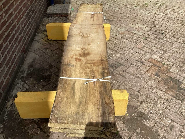 Beuken - 2020 gezaagd 170 x 470 x 2420 mm - schaaldeel (3x) - afbeelding 4 van  6