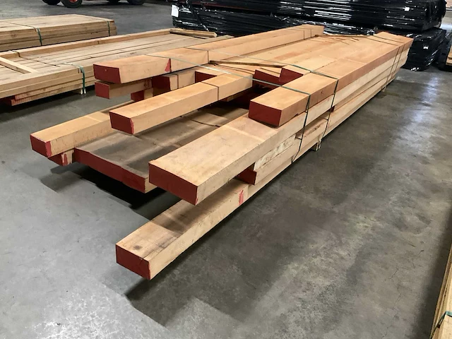 Beuken balken 80 mm ca. 1,104 m³ - afbeelding 3 van  5