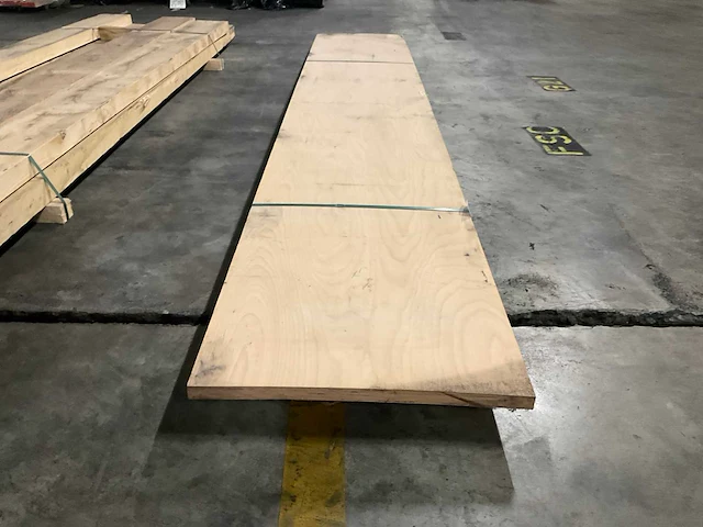 Beuken gelamineerde panelen 30x600 mm (2x) - afbeelding 2 van  3
