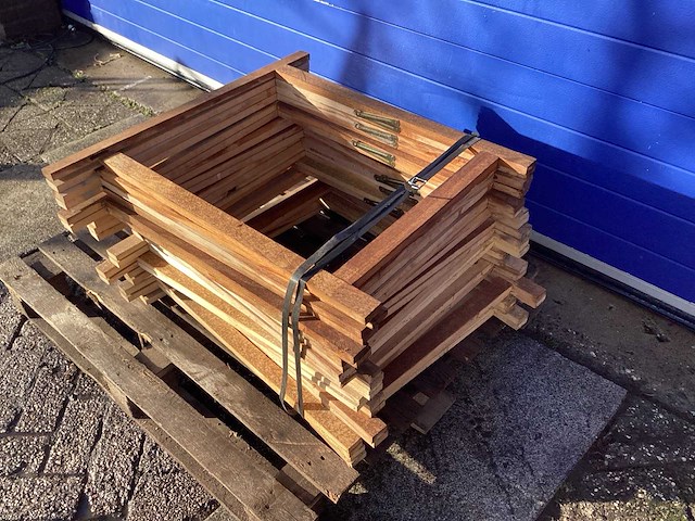 Beuken houten schraag (11x) - afbeelding 2 van  3