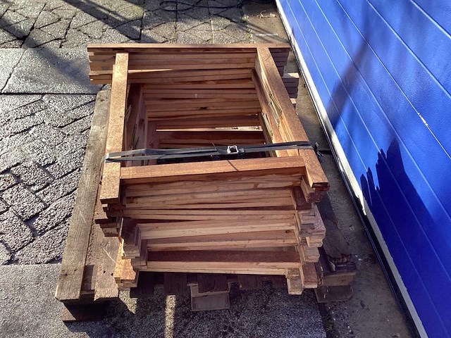 Beuken houten schraag (11x) - afbeelding 3 van  3