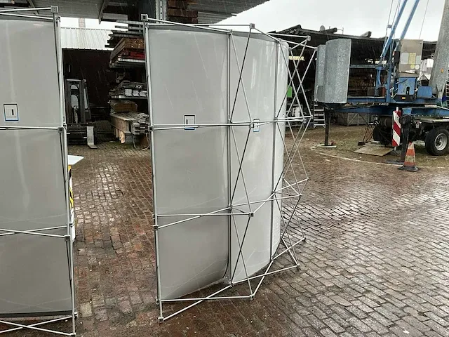 Beurswand met tafel (2x) - afbeelding 9 van  13