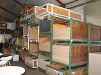 Beurswanden systeem sima in zeer grote hoeveelheid waaronder profielen, koppelstukken, wanddelen, deuren, p... - afbeelding 3 van  14